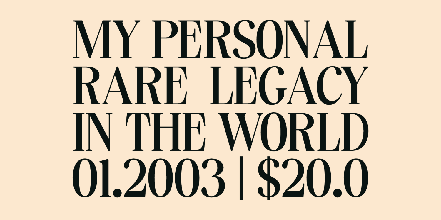 Ravelle Font Poster #1