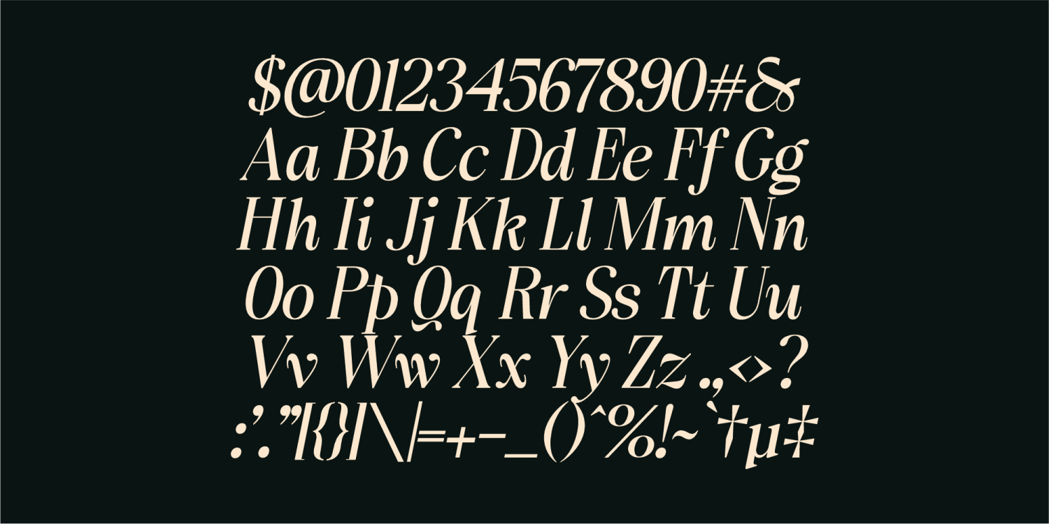 Ravelle Font Poster #1