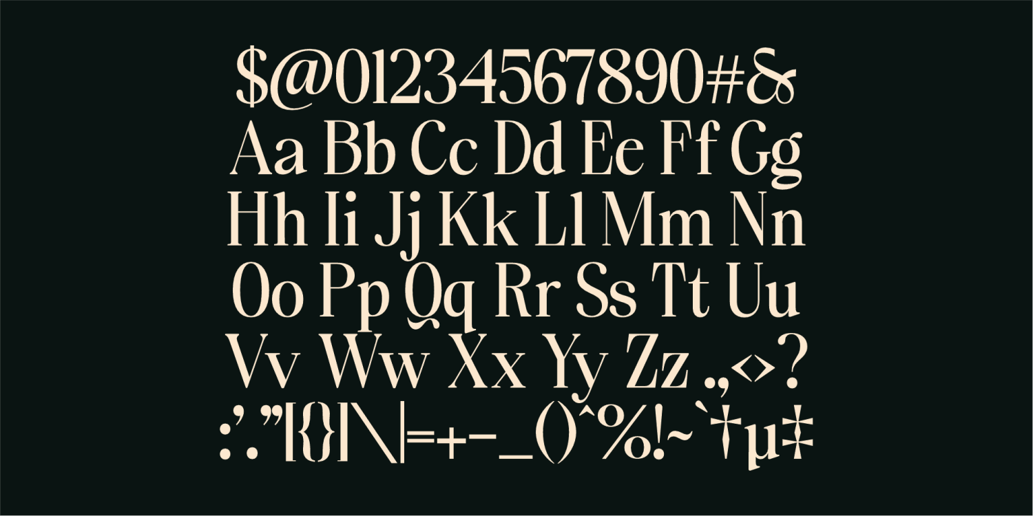 Ravelle Font Poster #1