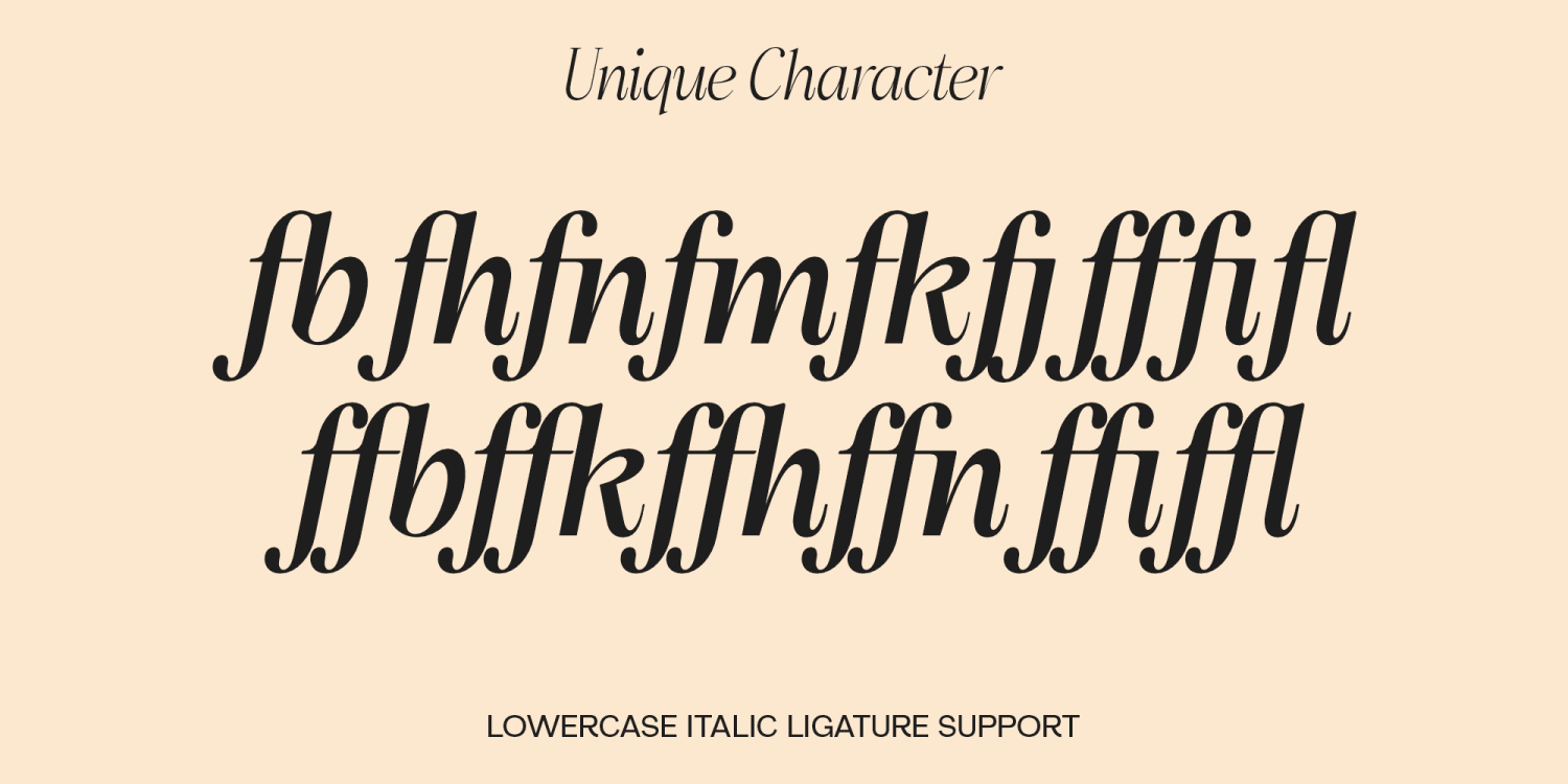 Ravelle Font Poster #1