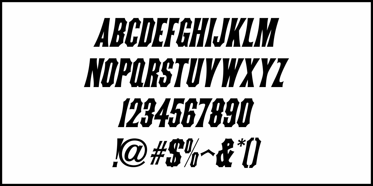 Table Wood Font Poster #5