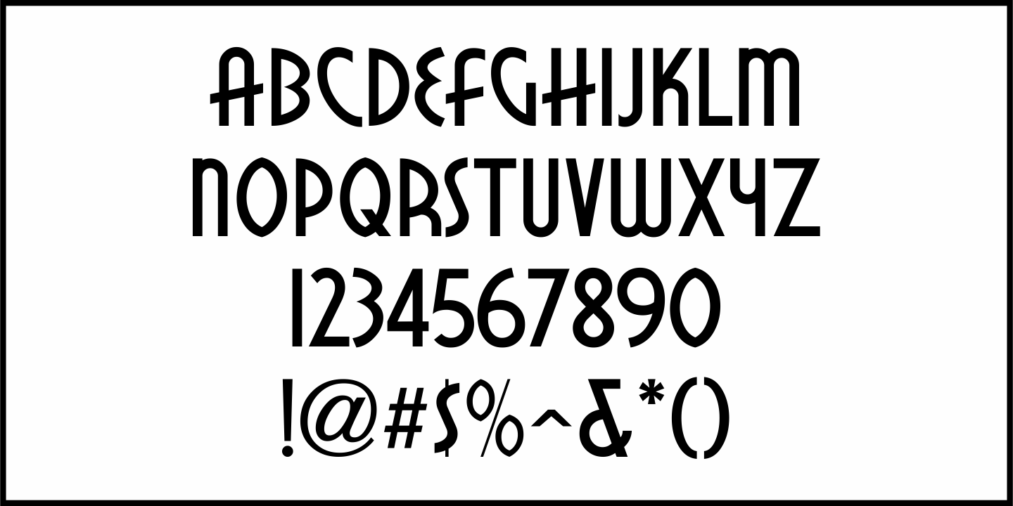 Film Title Font Poster #1