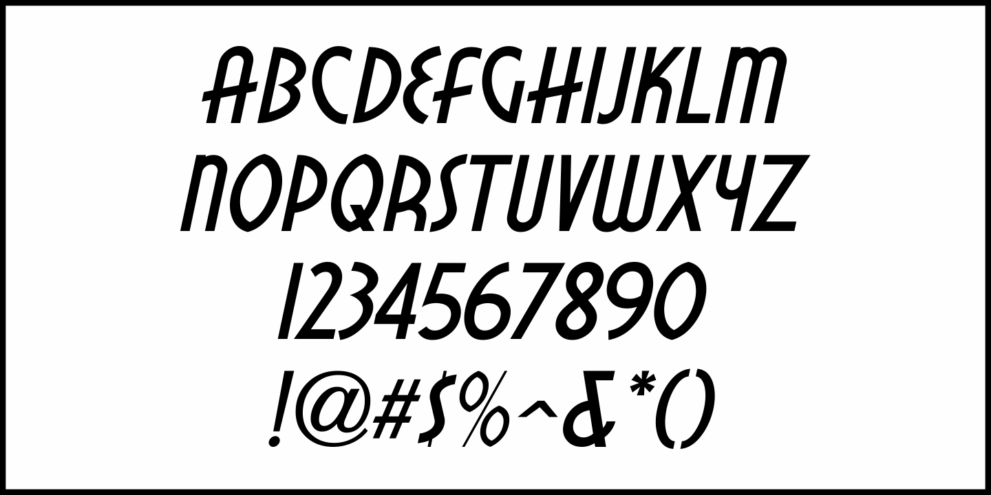 Film Title Font Poster #1