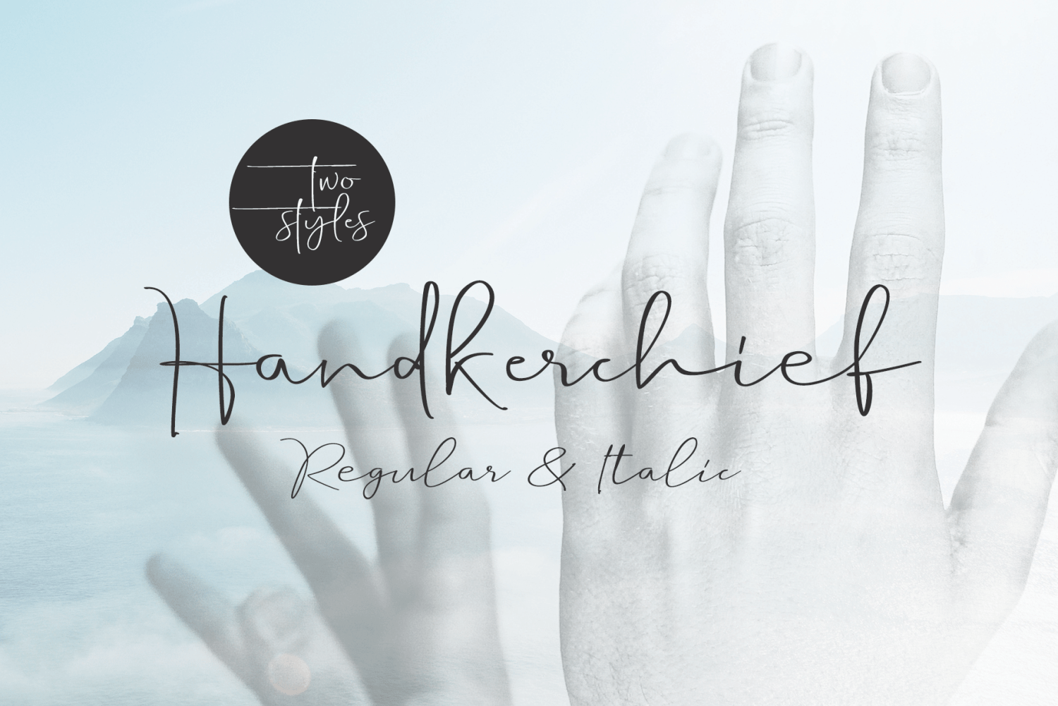Handkerchief Font Family