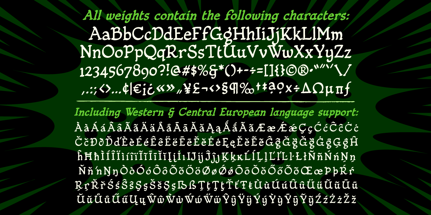 Fiddlefaddle Font Poster #1