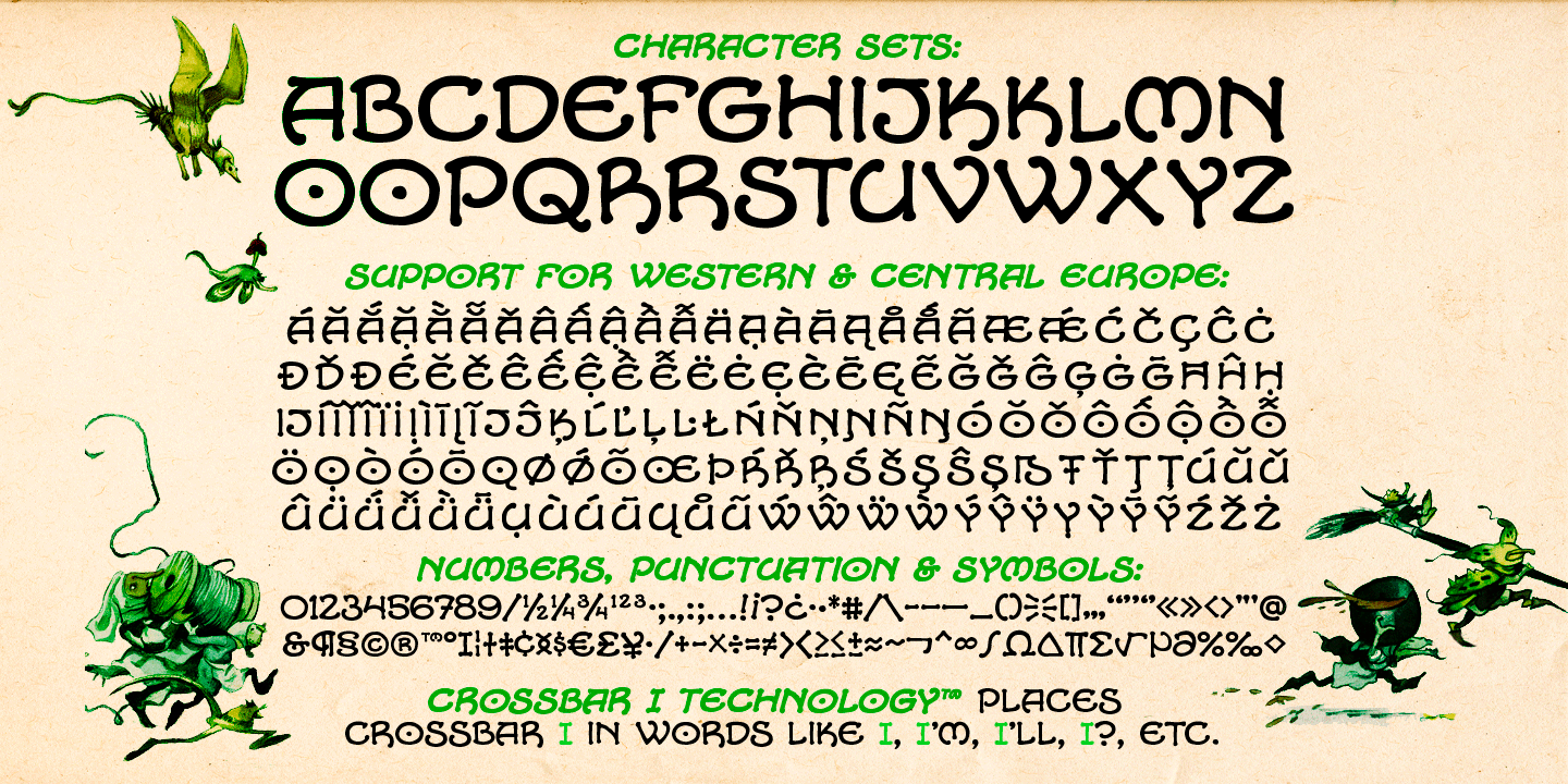 Alchemite Font Poster #1