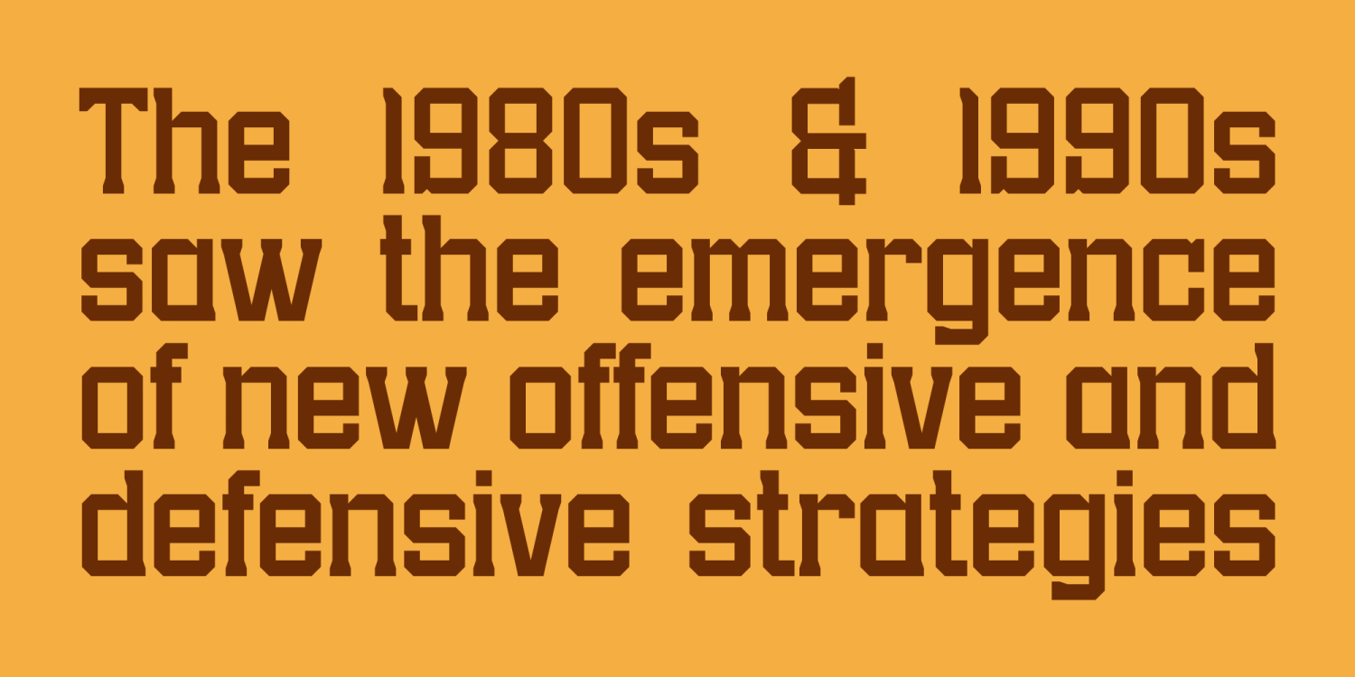 Brokstate Font Poster #1