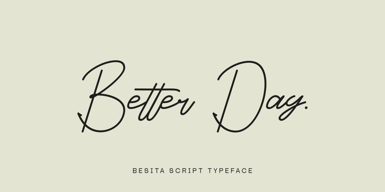 Besita Font Poster #1