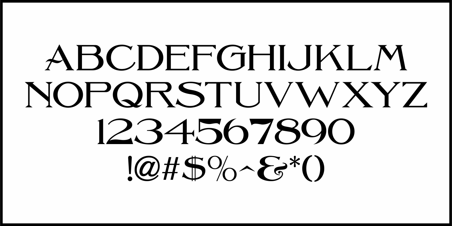 Sign Expert Font Poster #1