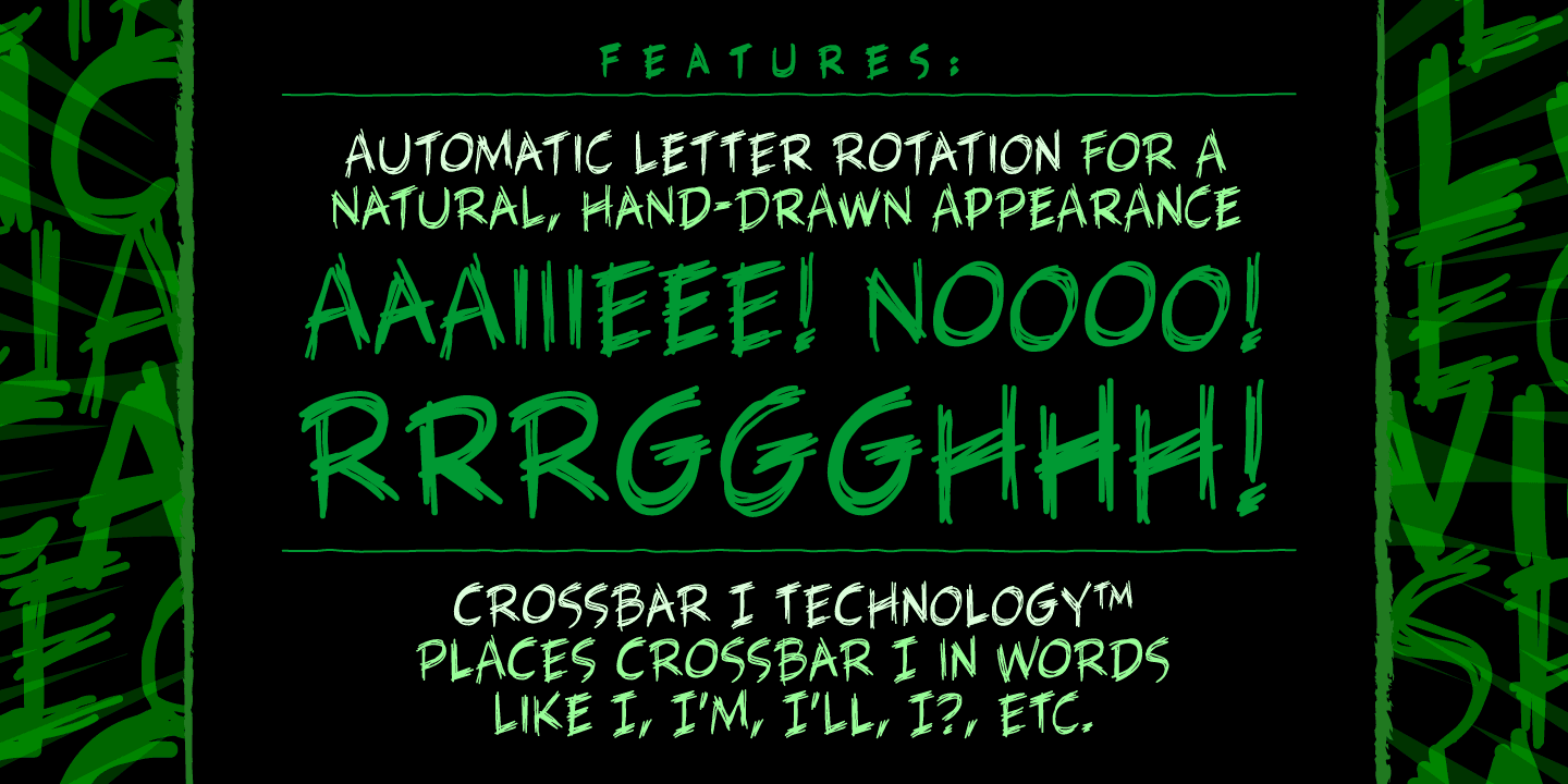 Wiccan Special Font Poster #1