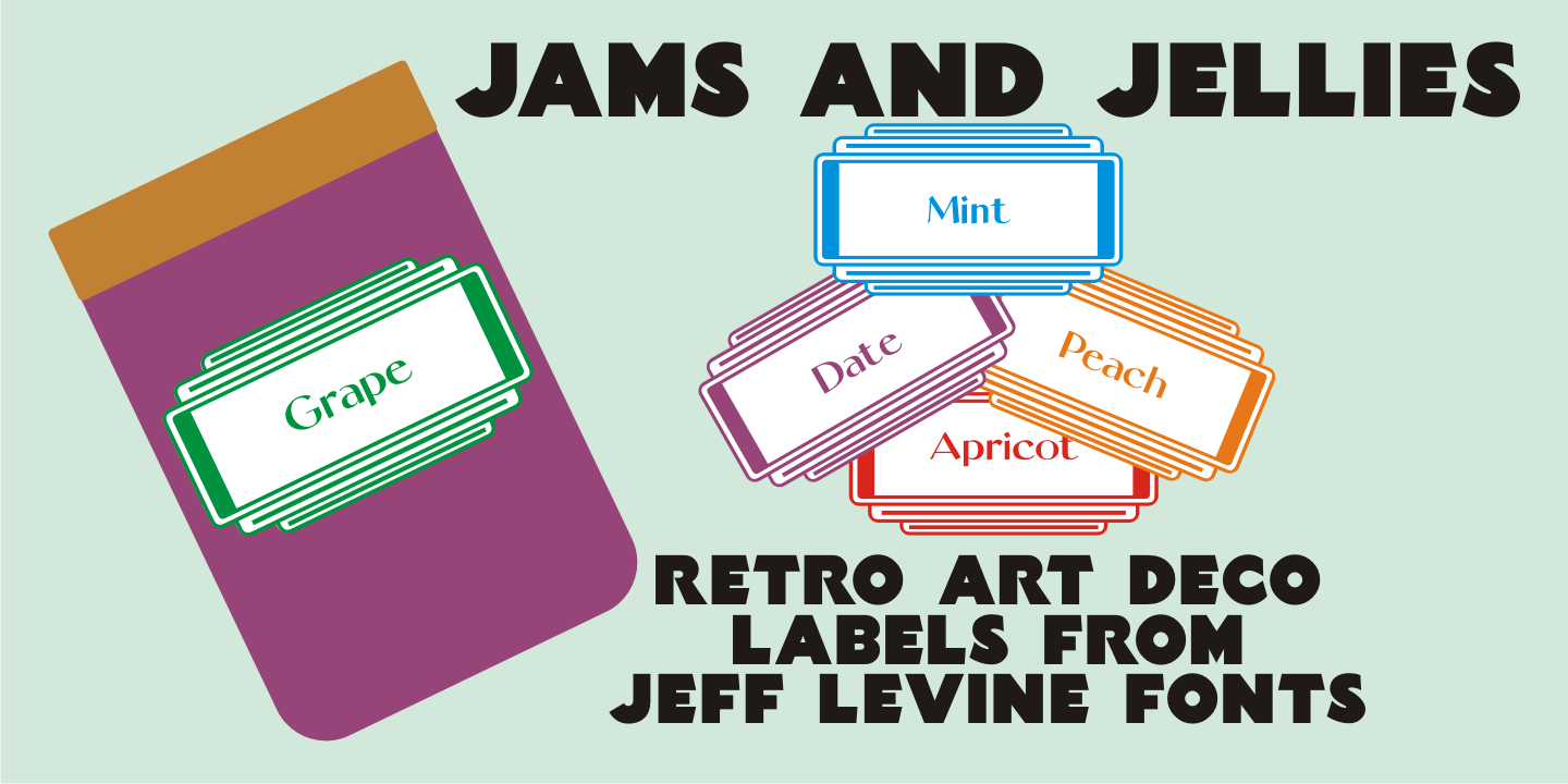 Jams and Jellies Font Poster #1