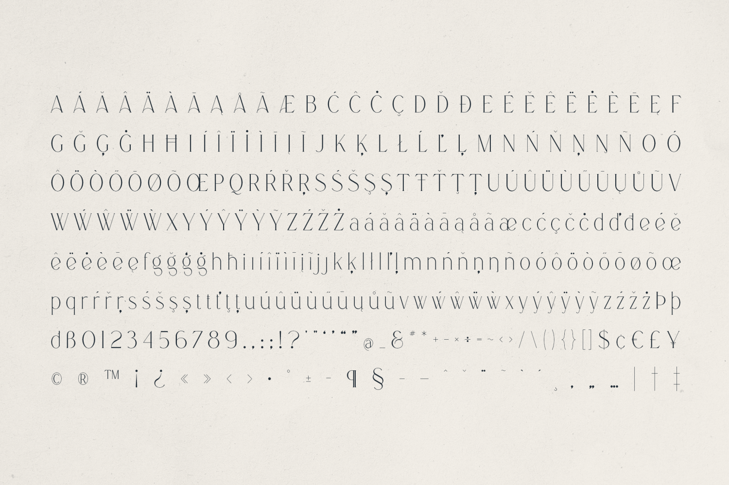 Demeris Font Poster #1