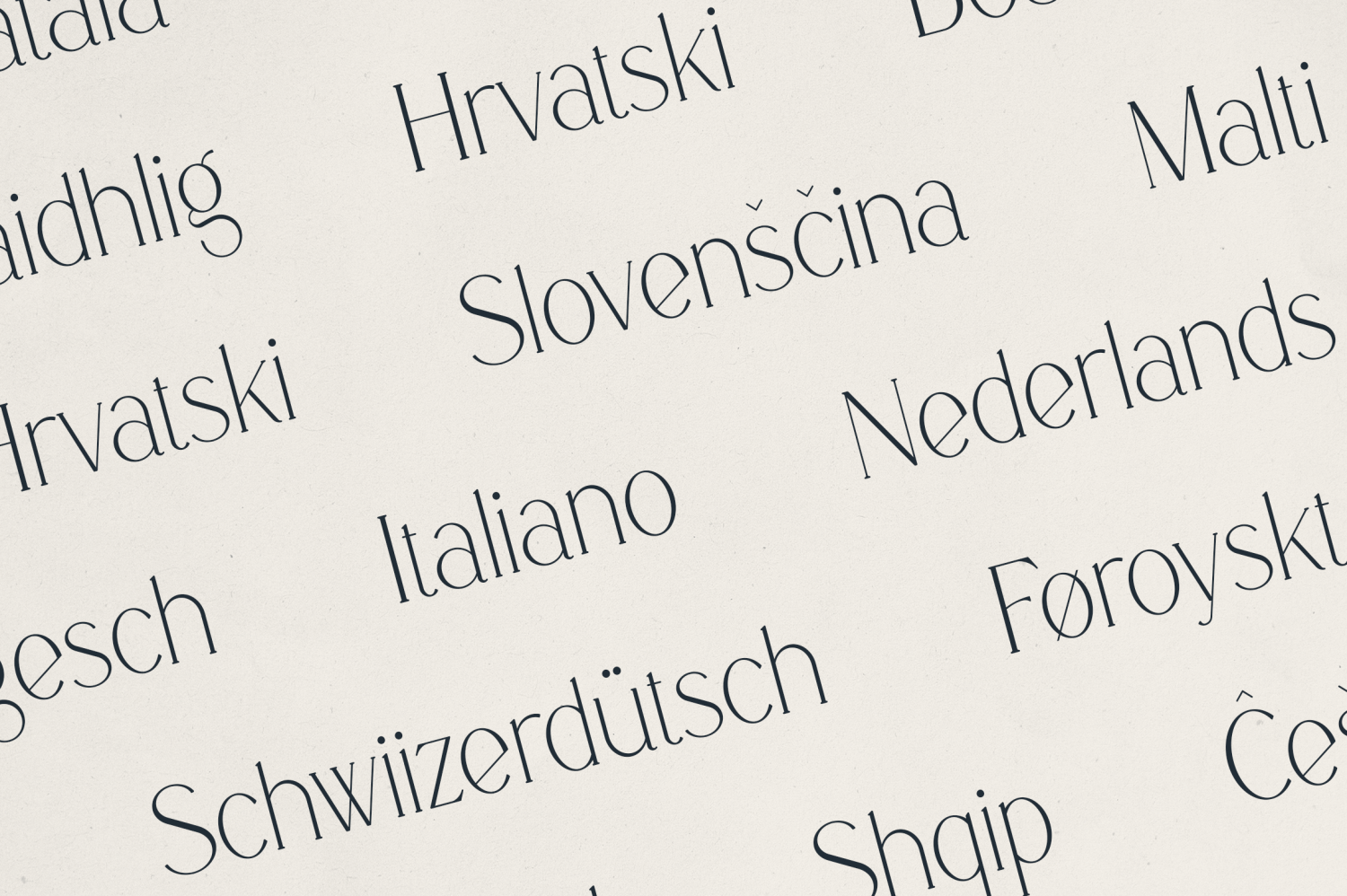 Demeris Font Poster #1