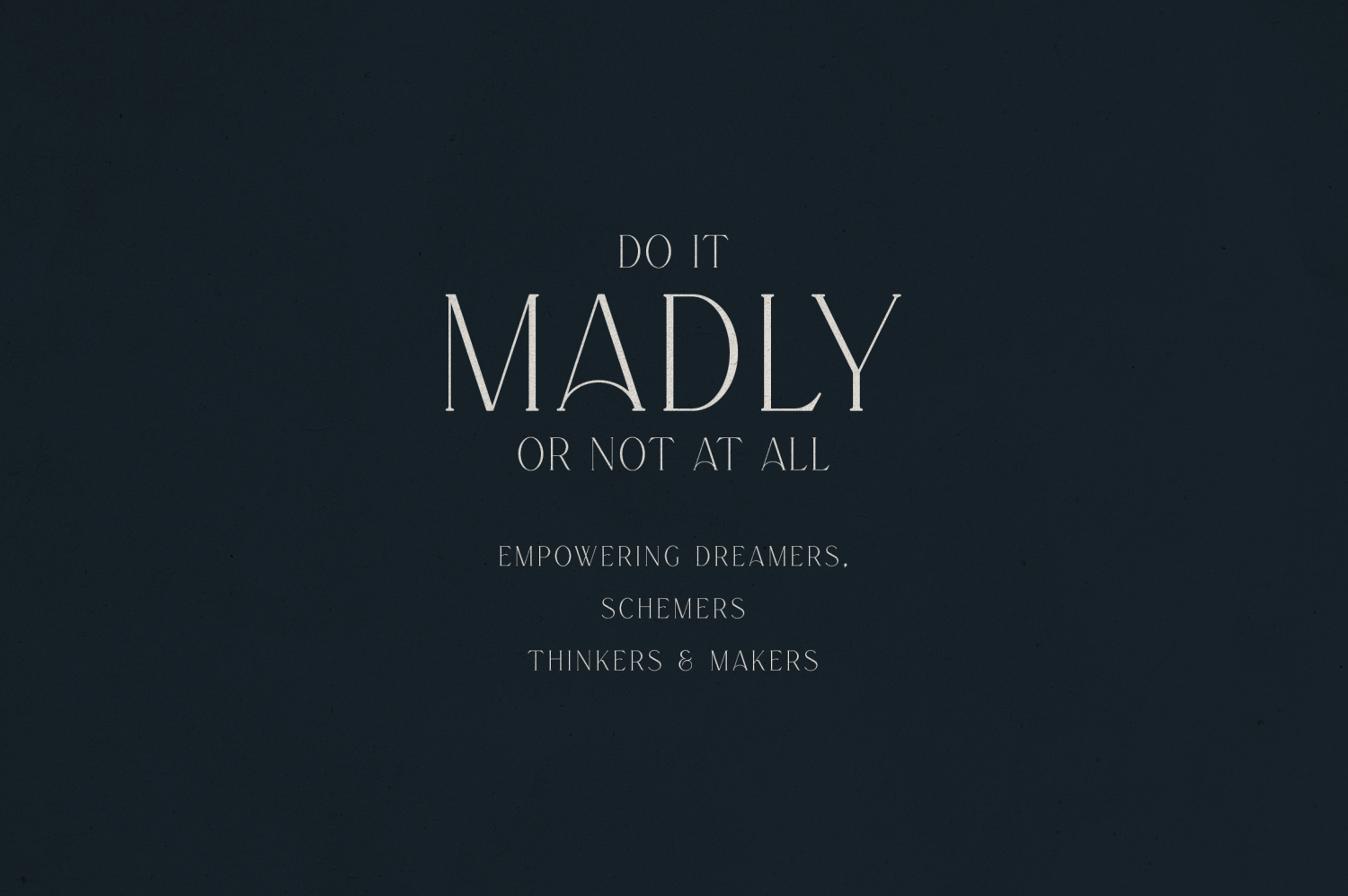Demeris Font Poster #1