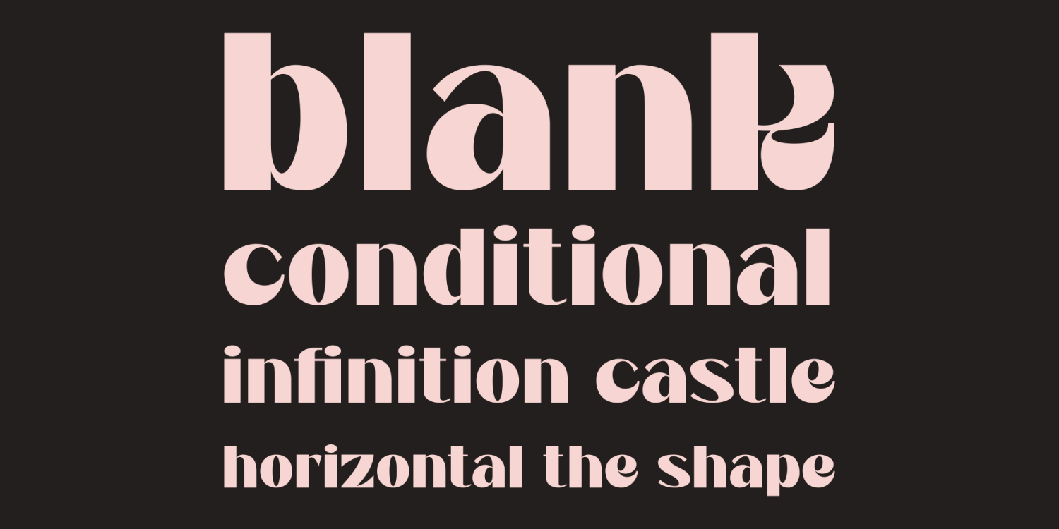 Rayed Font Poster #1