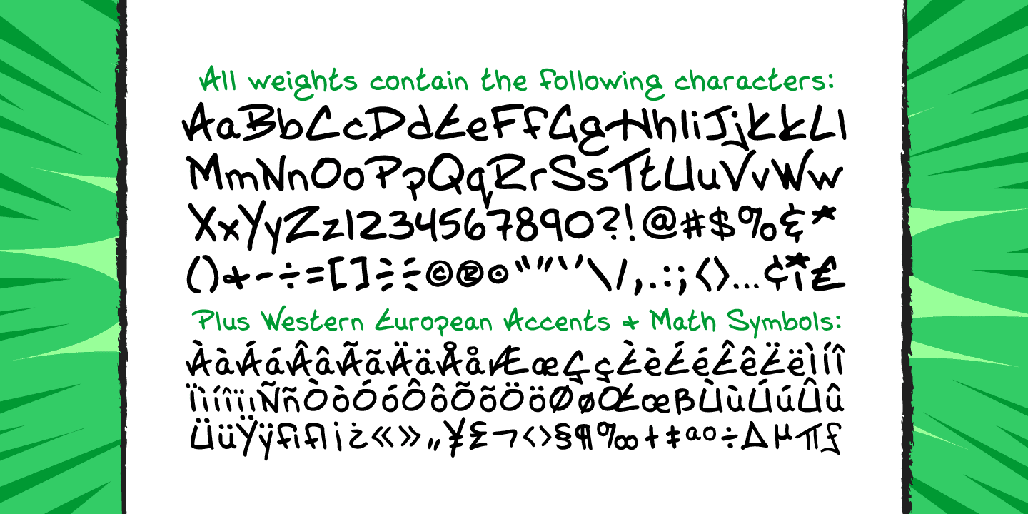 Glitter Girl Font Poster #1