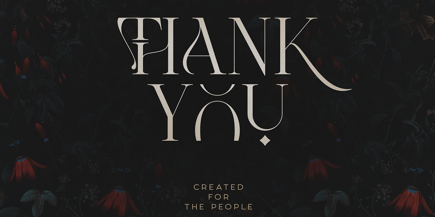 Emotive Type Font Poster #1