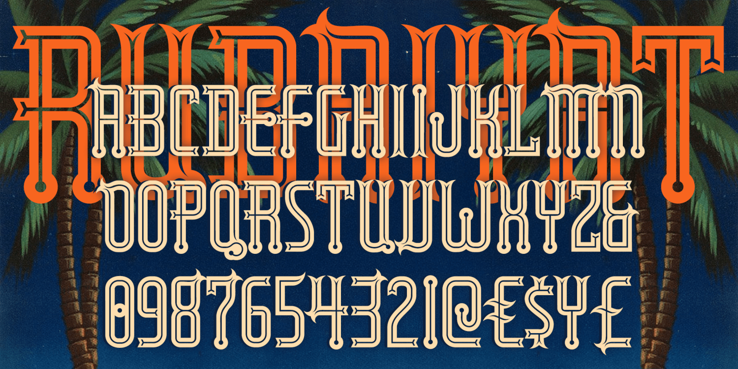 Rubaiyat Regular Font Poster