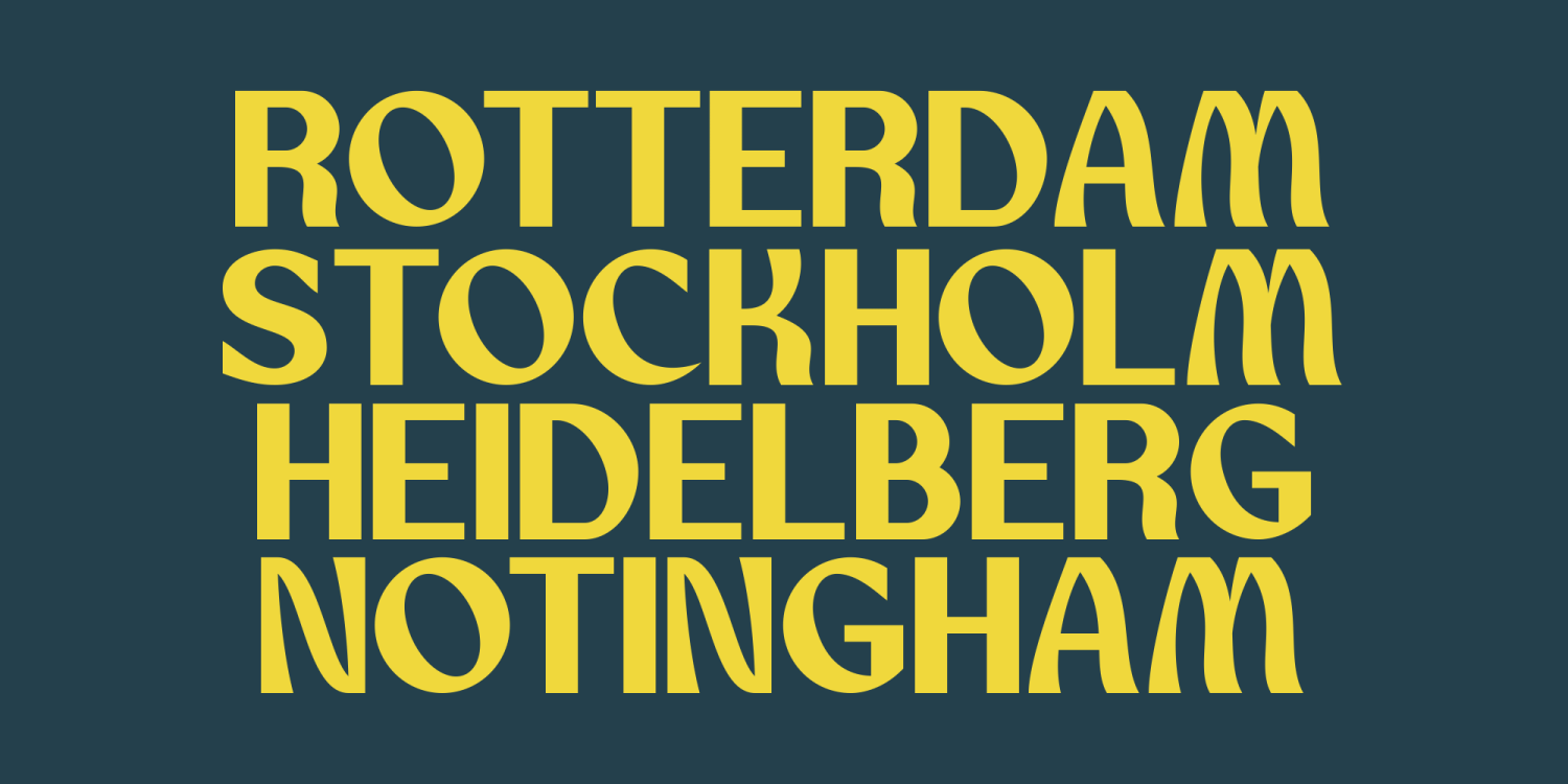 Omalt Font Poster #1