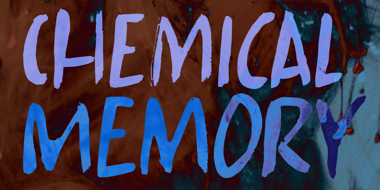 Chemical Memory Font Poster #1