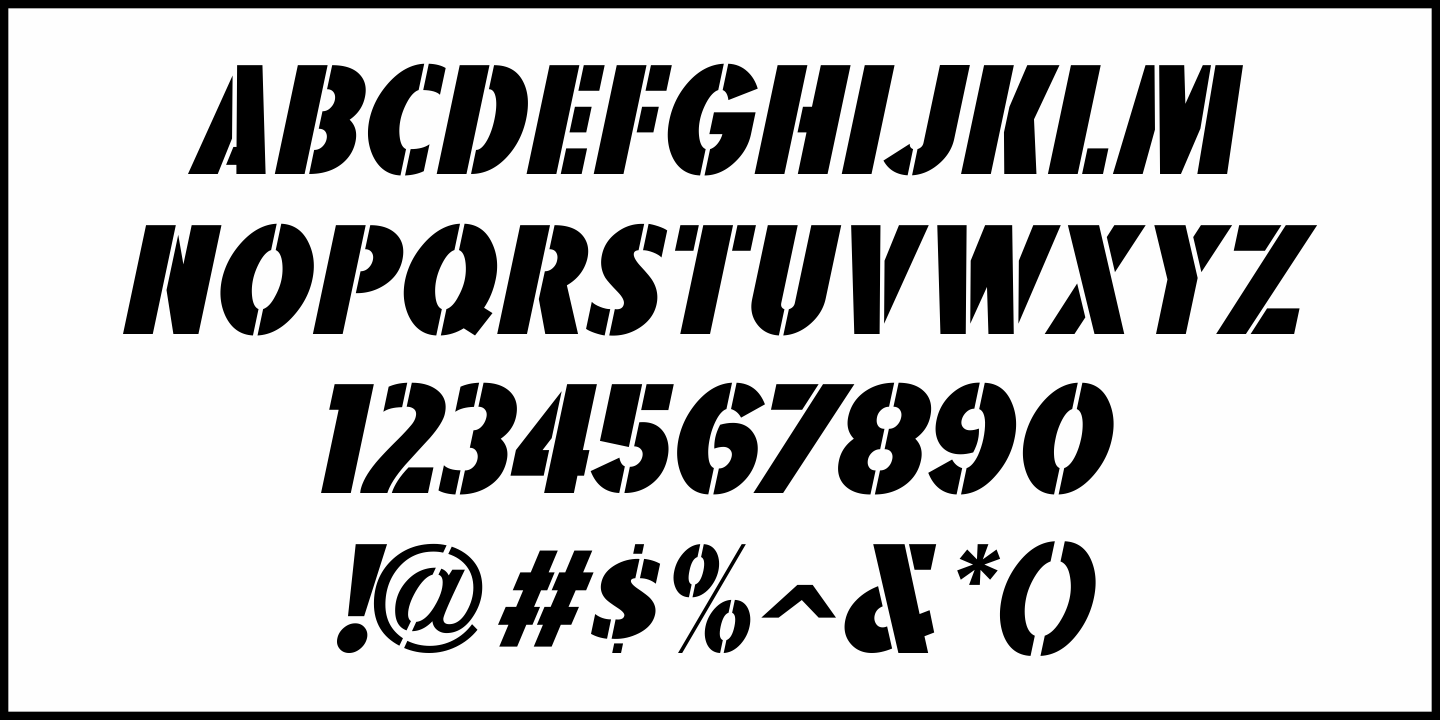 Reform School Font Poster #5