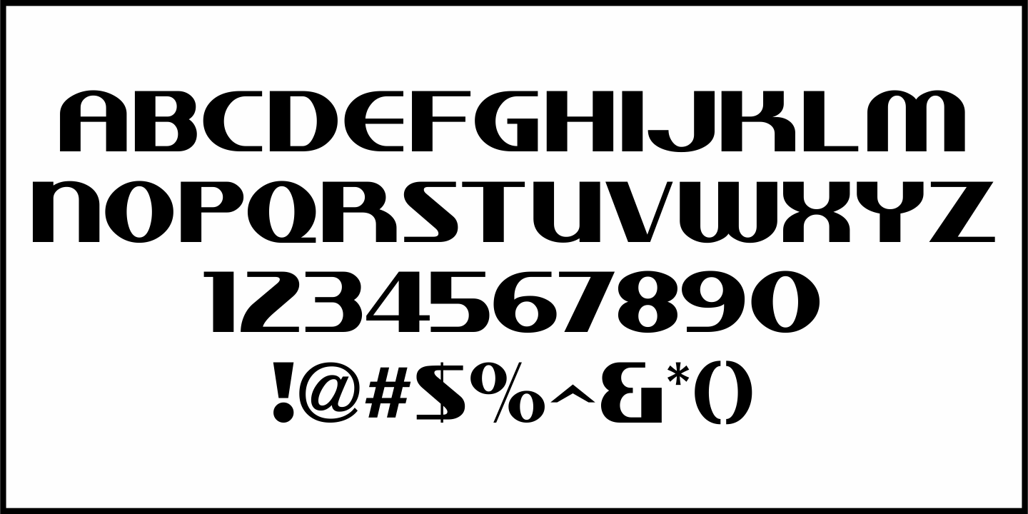 Roadside Diner Font Poster #3