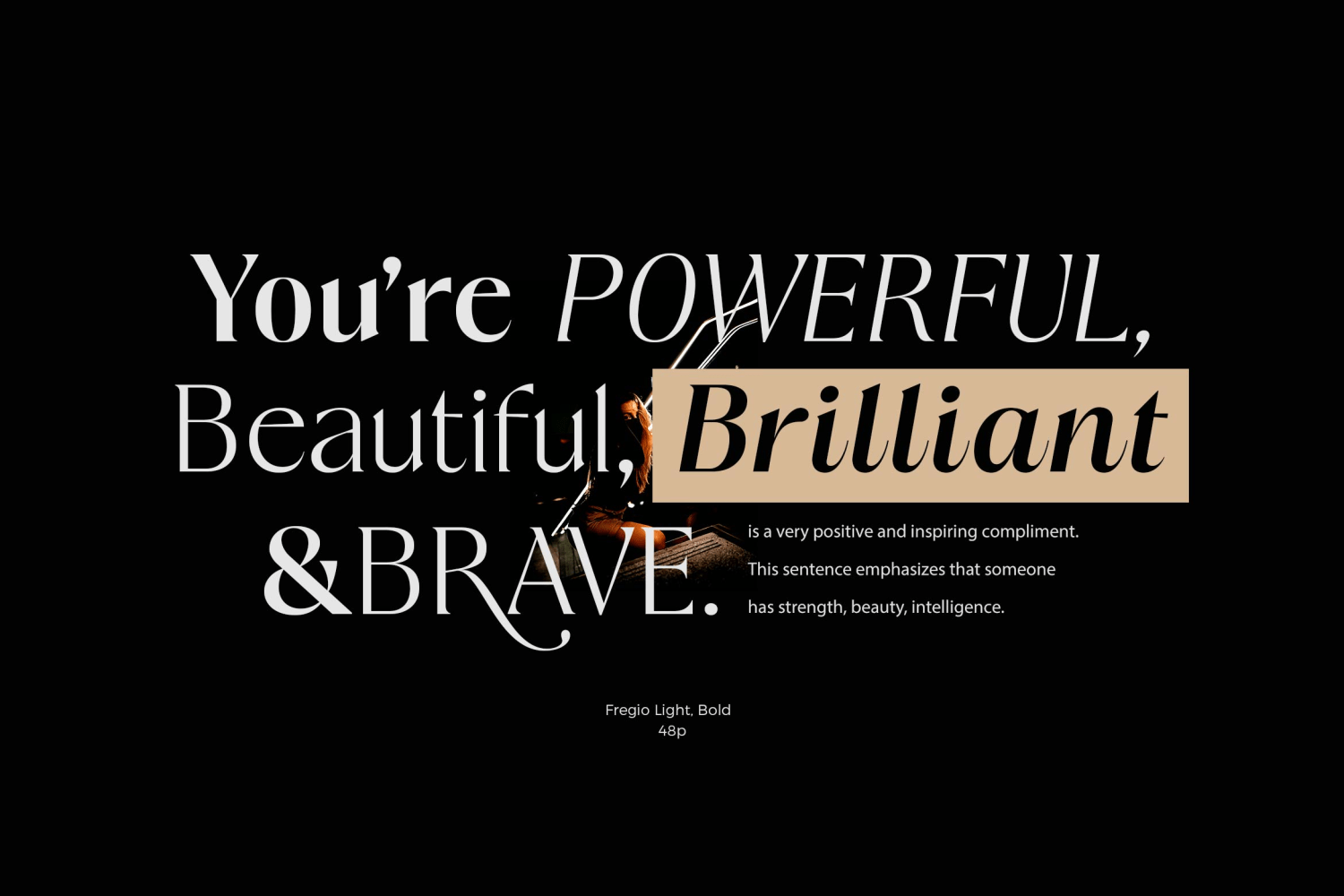 Fregio Font Poster #7