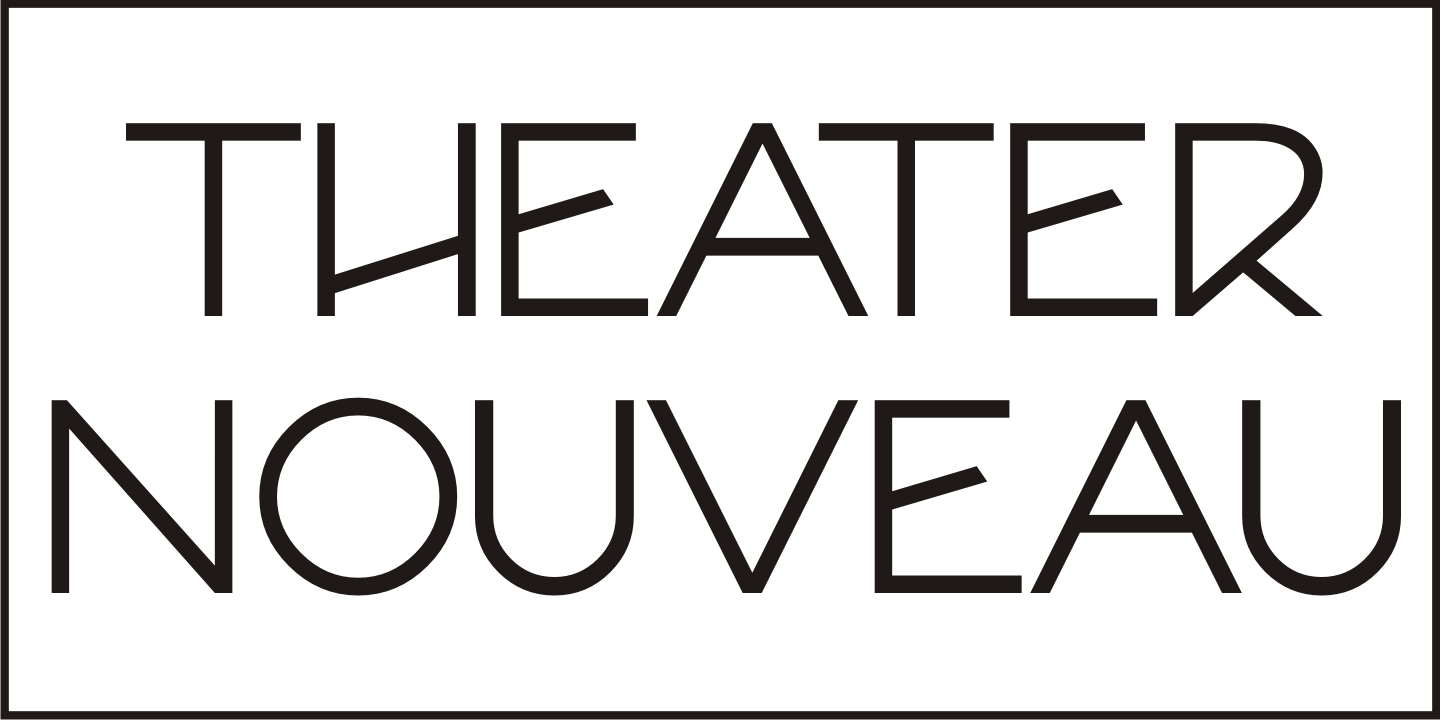 Theater Nouveau Font Poster #1