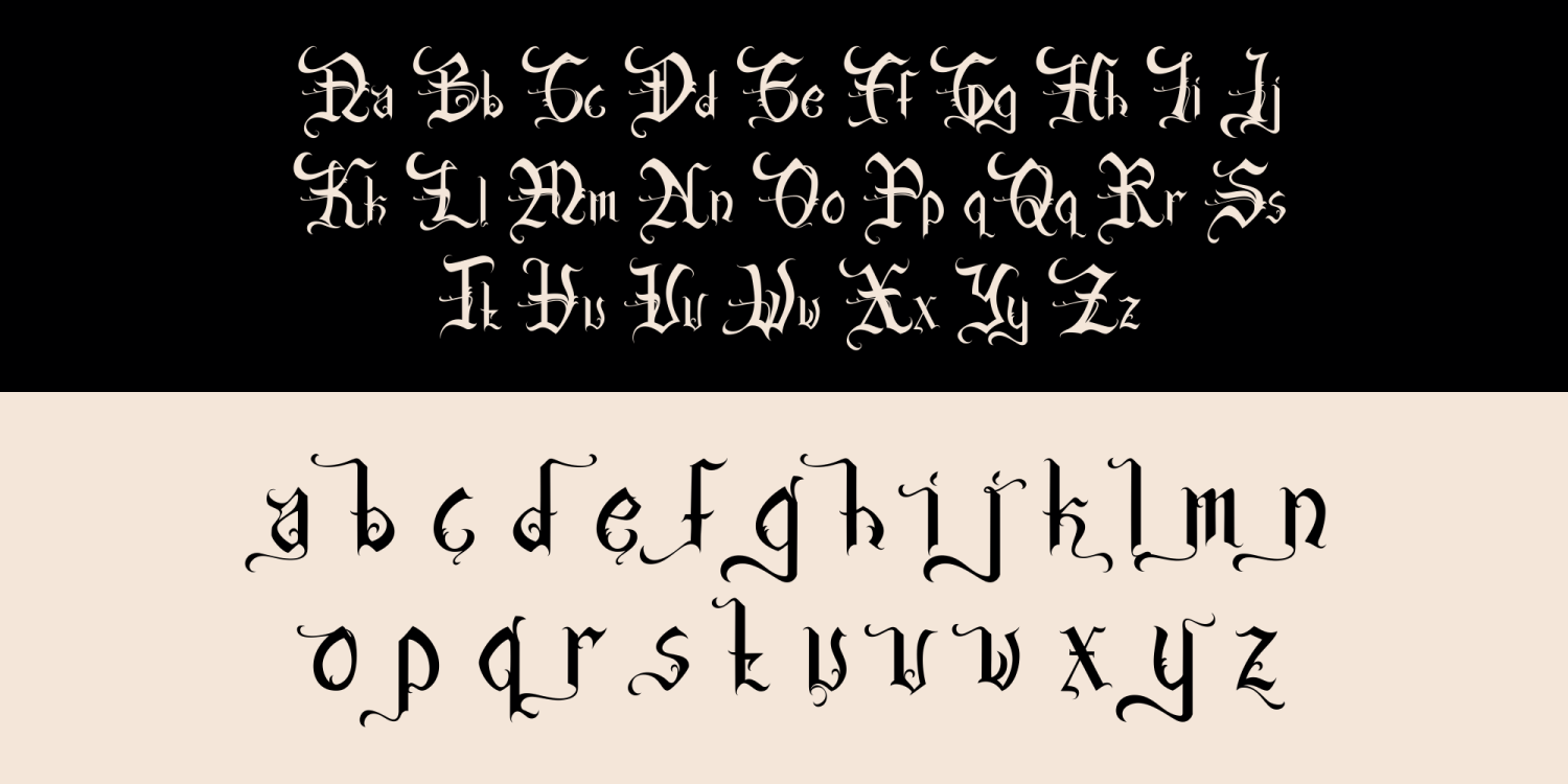 Bersavet Font Poster #1