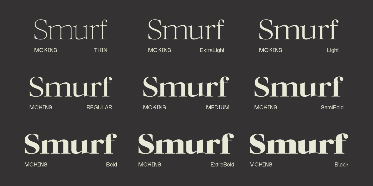 Mckins Font Poster #9