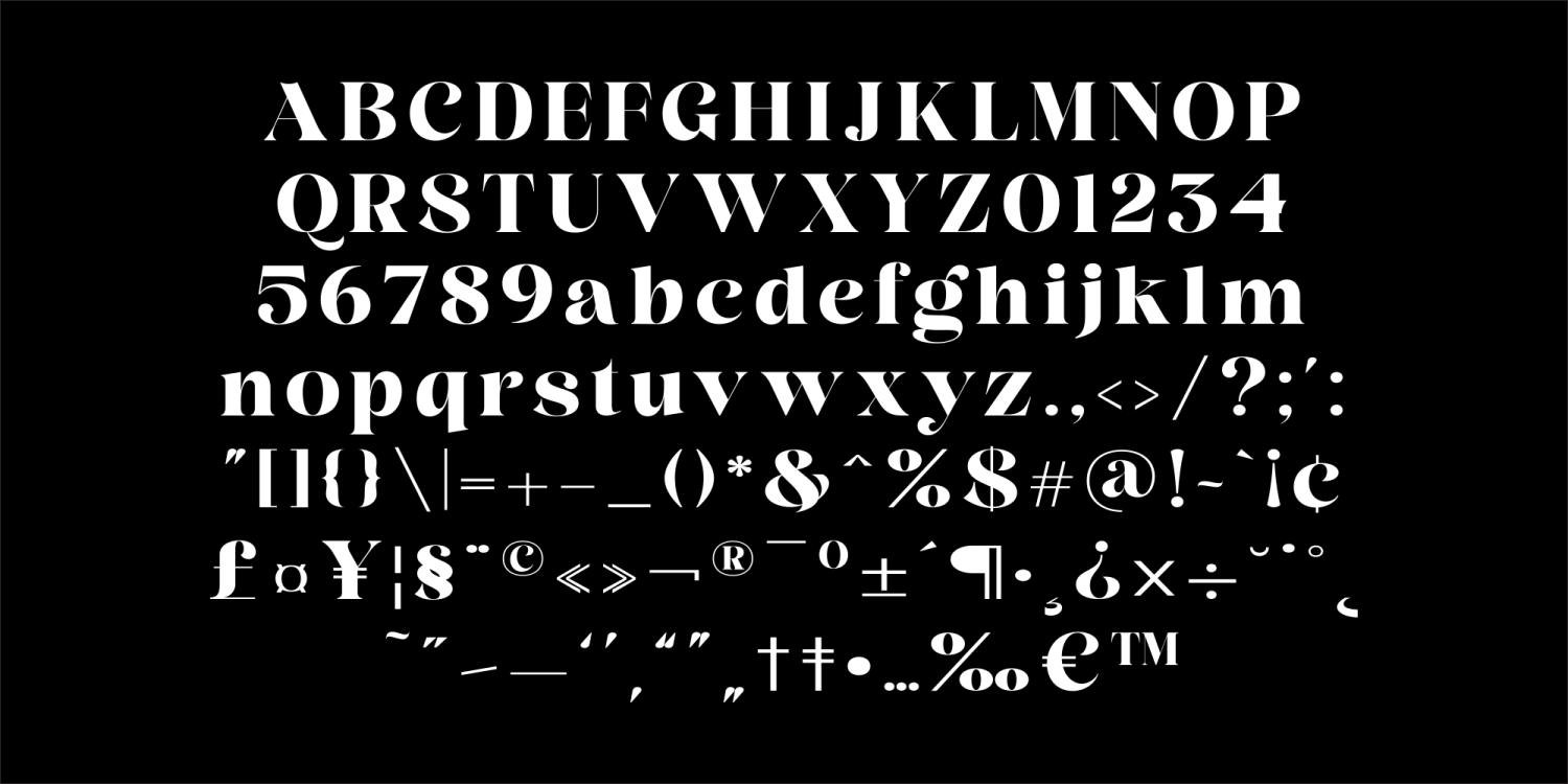 Tovira Font Poster #1