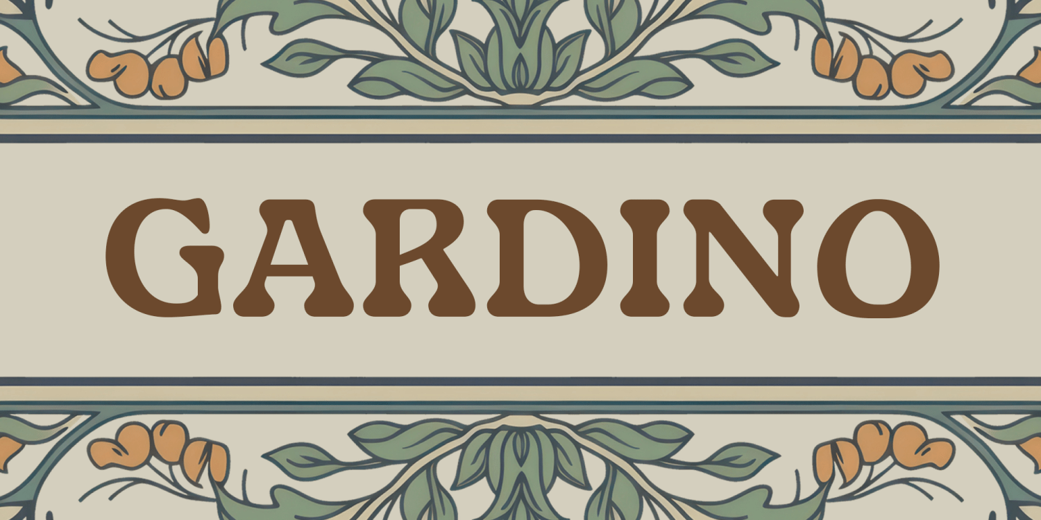Gardino Font Family
