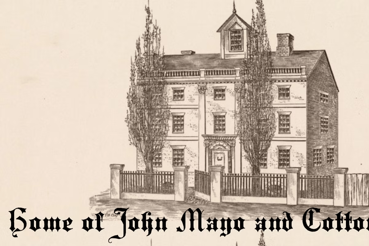 Cotton Mather Font Poster #1
