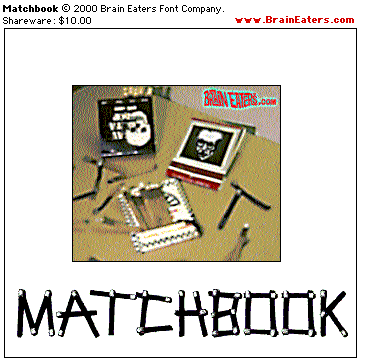 Match Book Poster