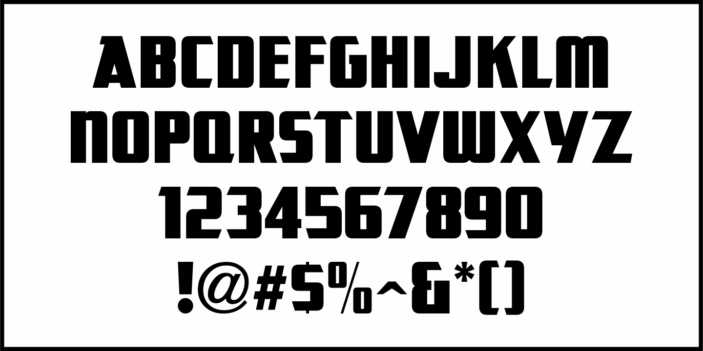 Passenger Train Font Poster #3