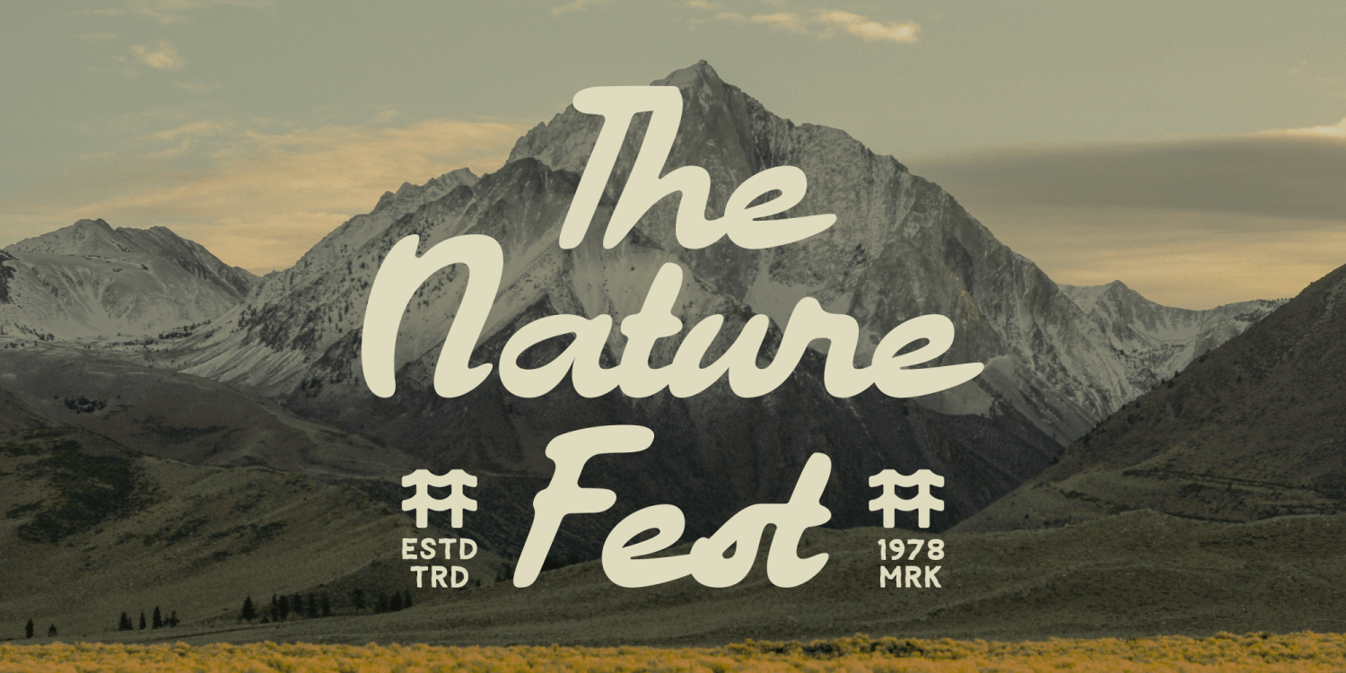 Bonitte Font Poster #3