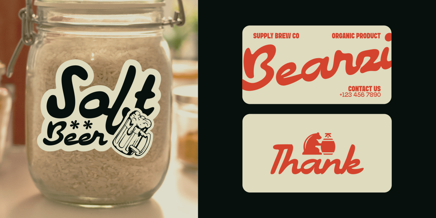 Bonitte Font Poster #6