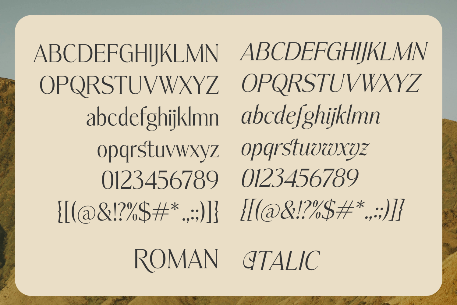 Kastleria Font Poster #1