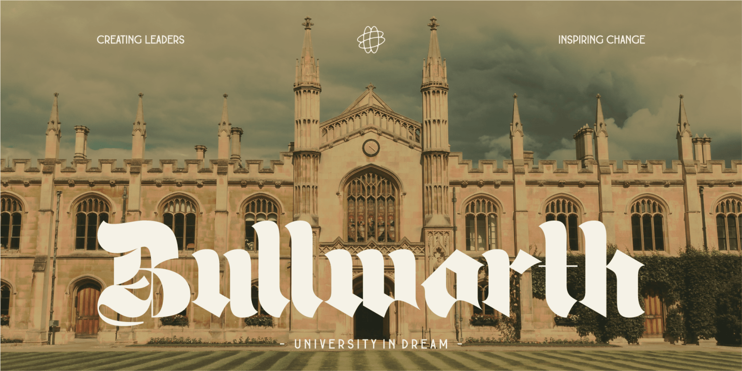 Umbra Nollan Font Poster #3