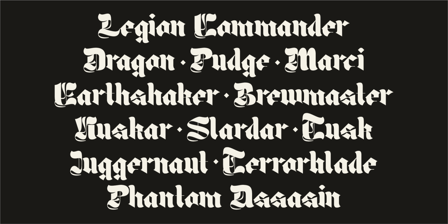 Umbra Nollan Font Poster #4