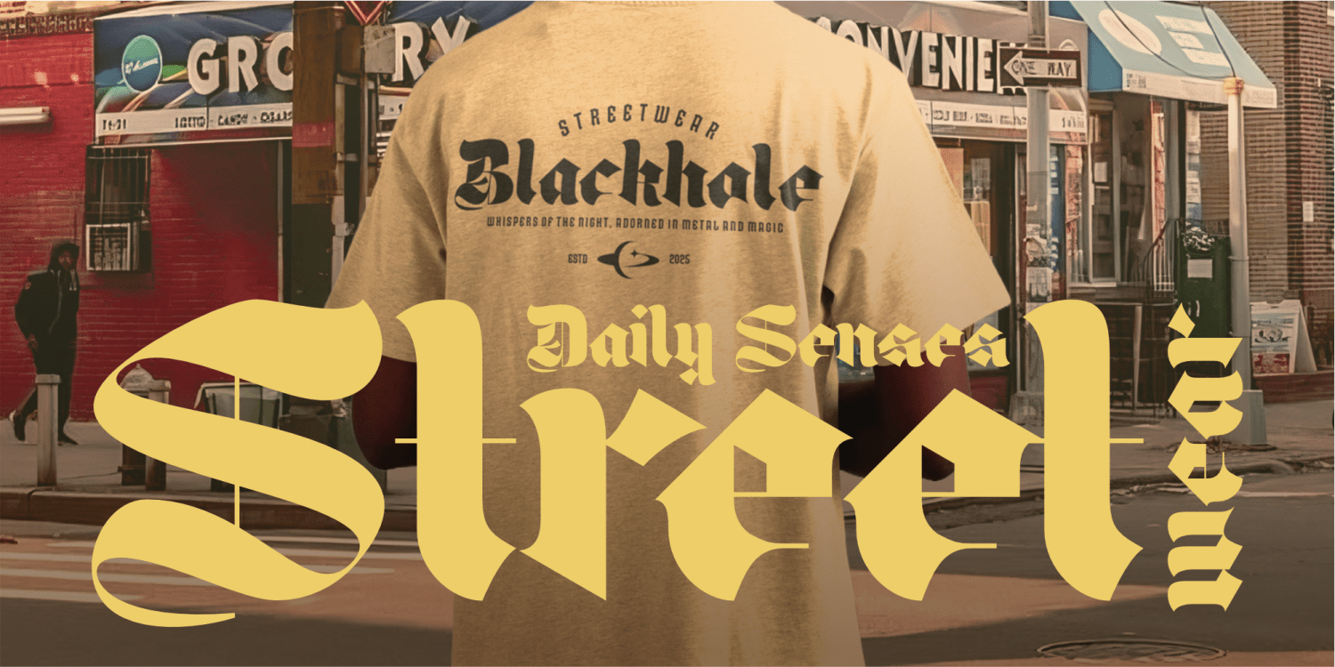 Umbra Nollan Font Poster #6