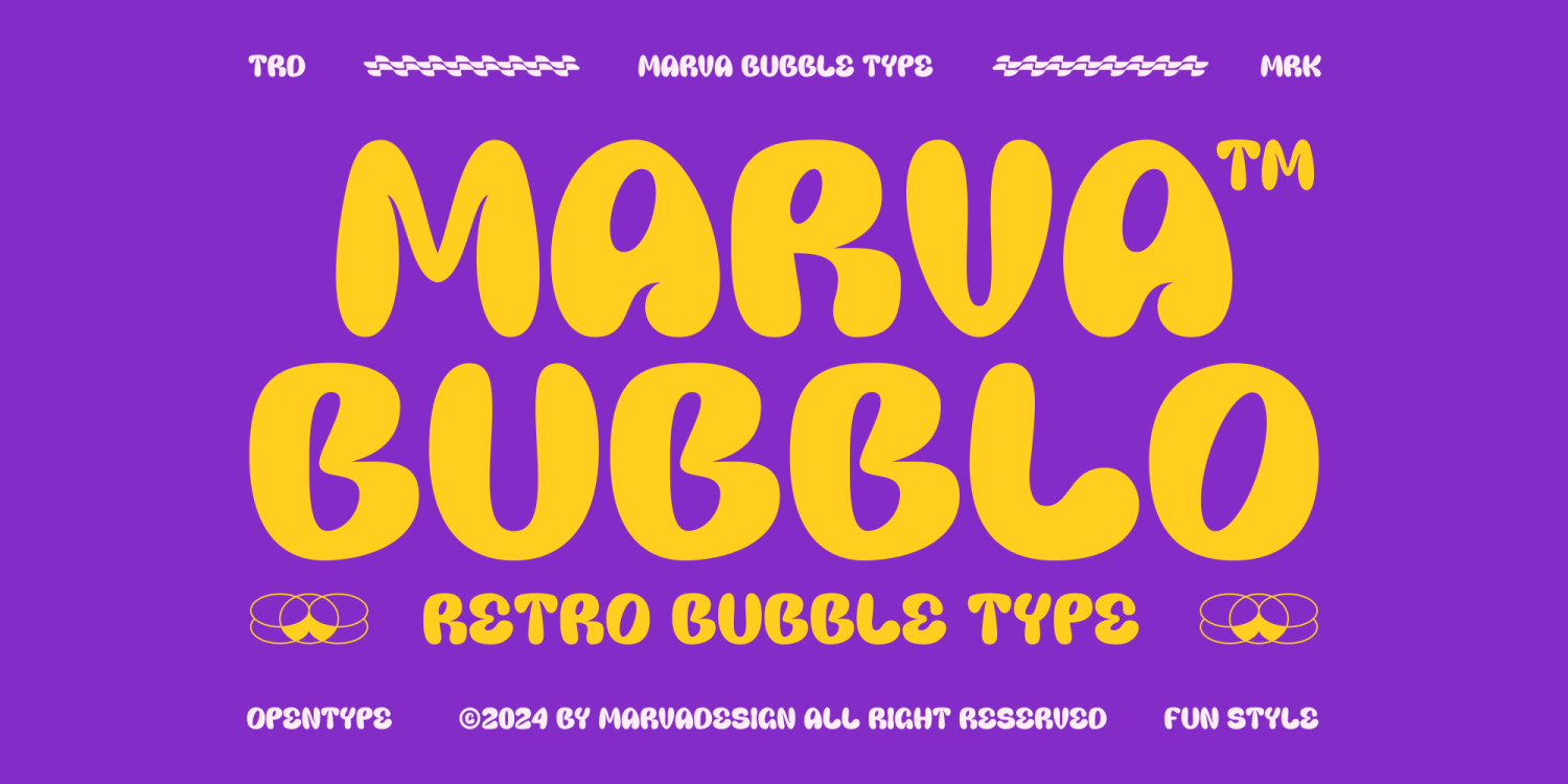 Marva Bubblo Poster