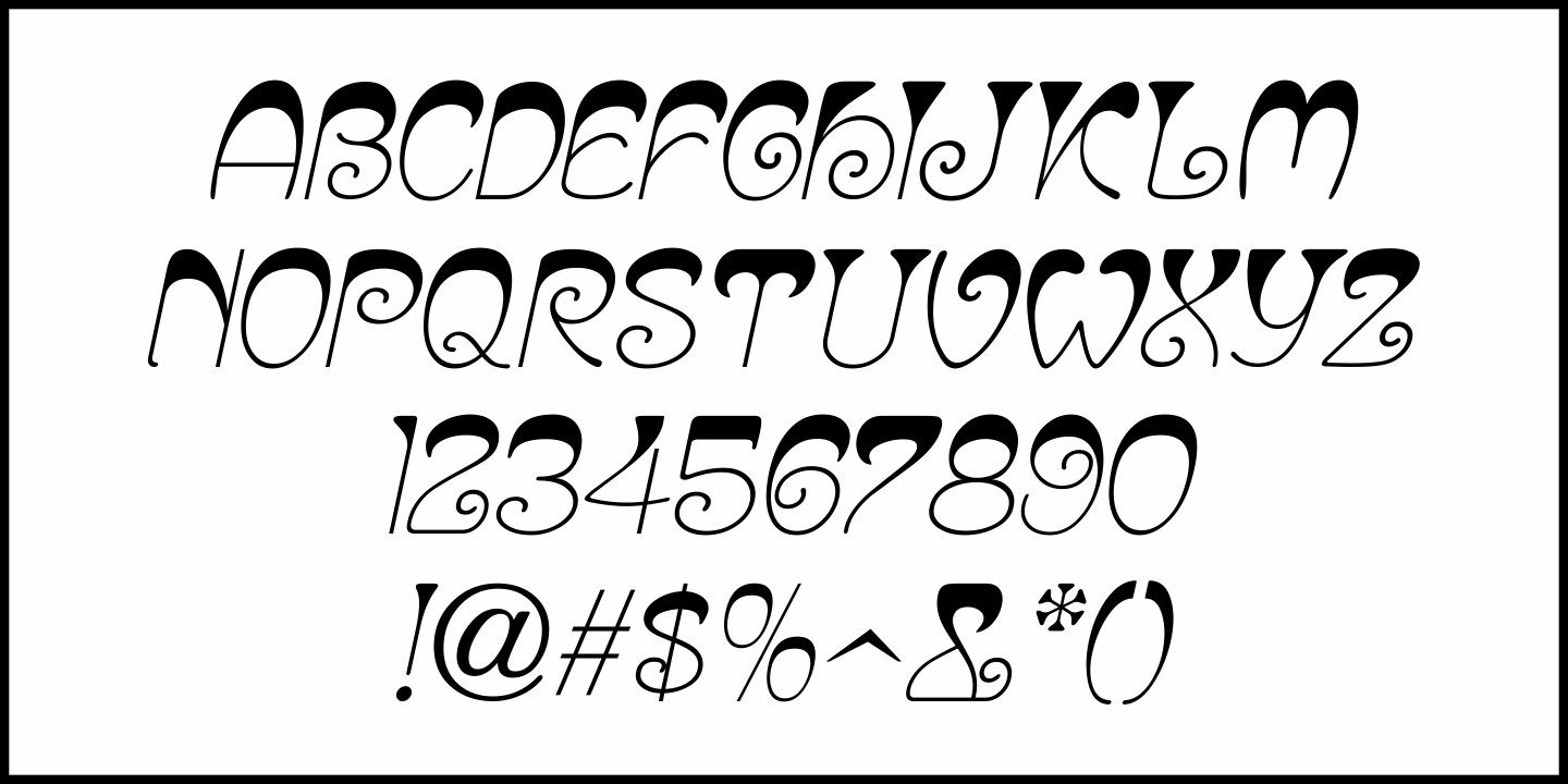 Eleckatrical Banana Font Poster #5