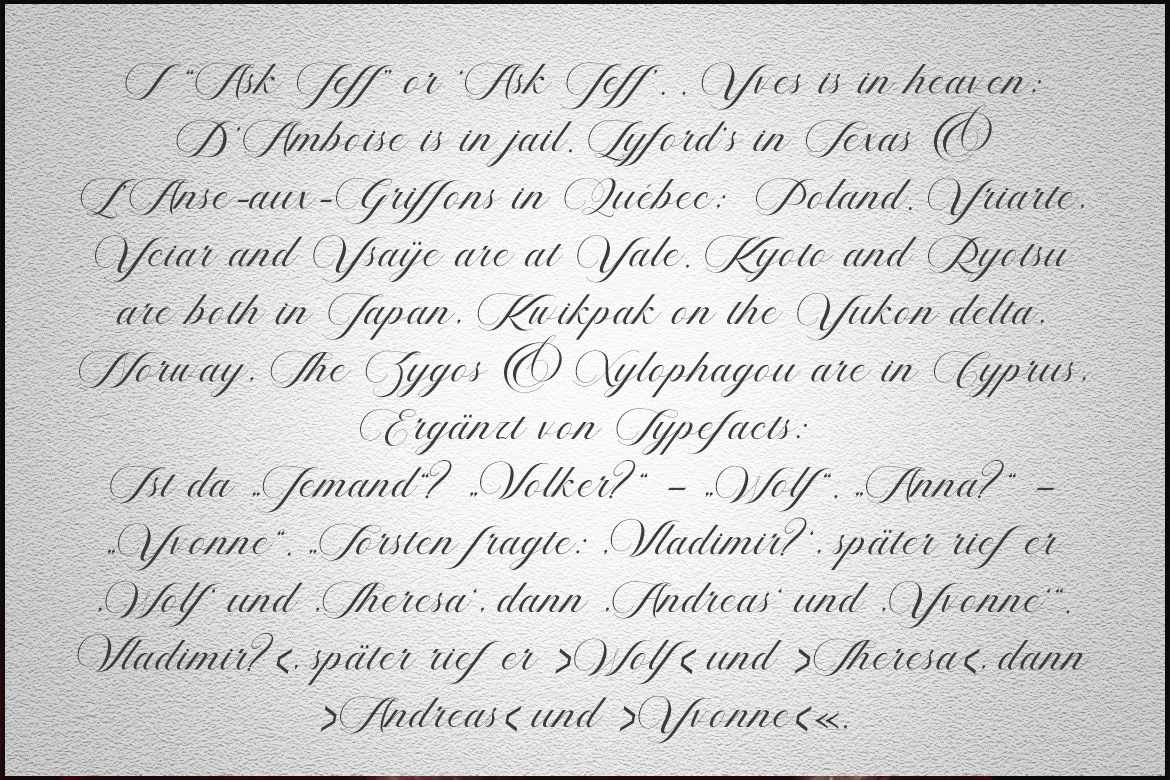 Violeta Font Poster #5