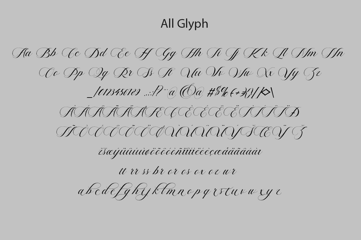 Violeta Font Poster #6