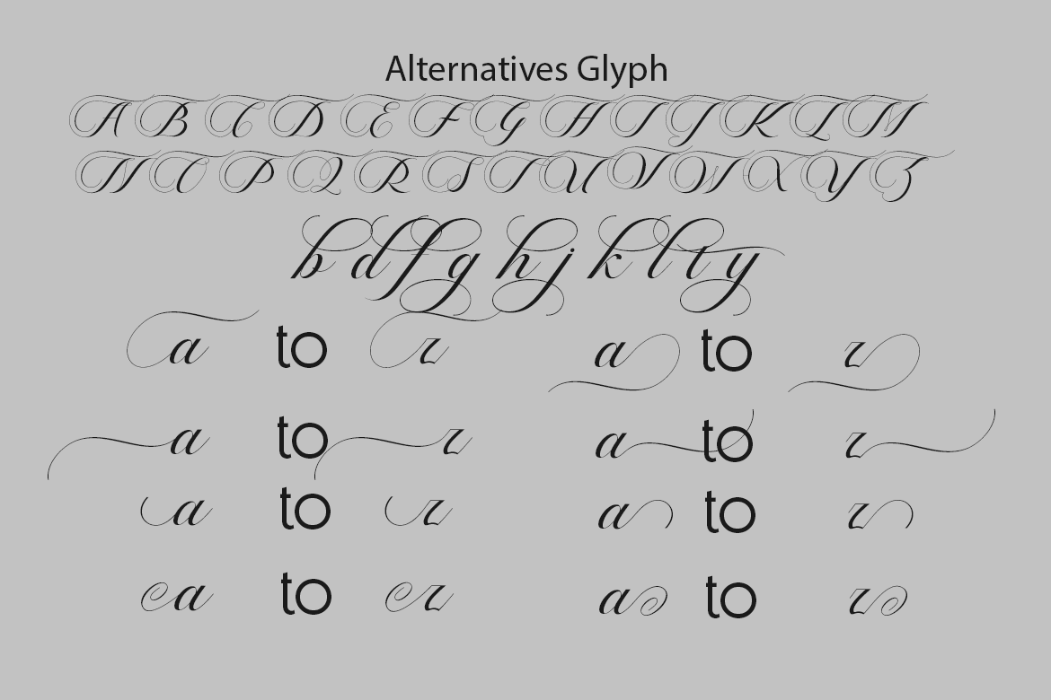 Violeta Font Poster #7