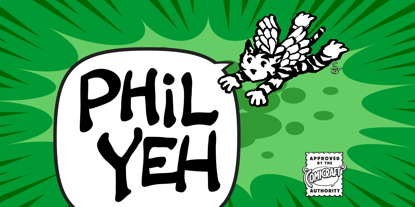 Phil Yeh Font Poster #1