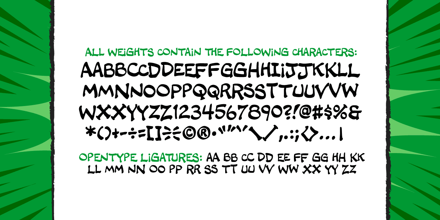 Phil Yeh Font Poster #1