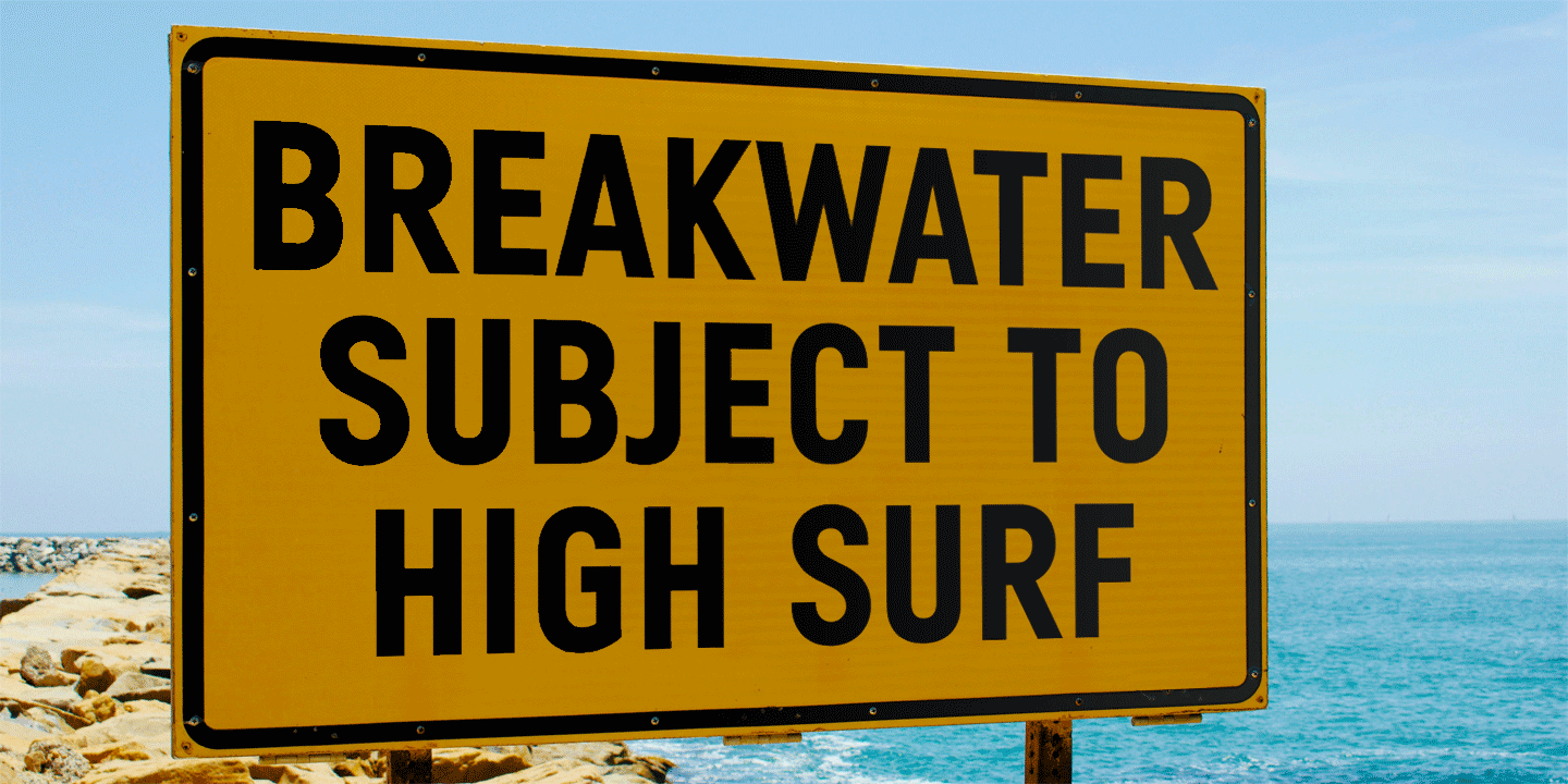 Signage Sans Font Poster #1