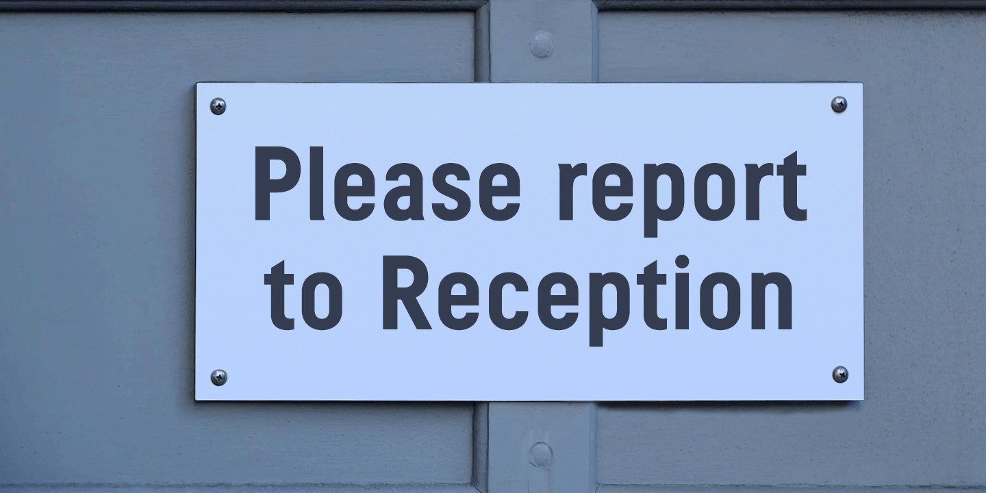 Signage Sans Font Poster #1